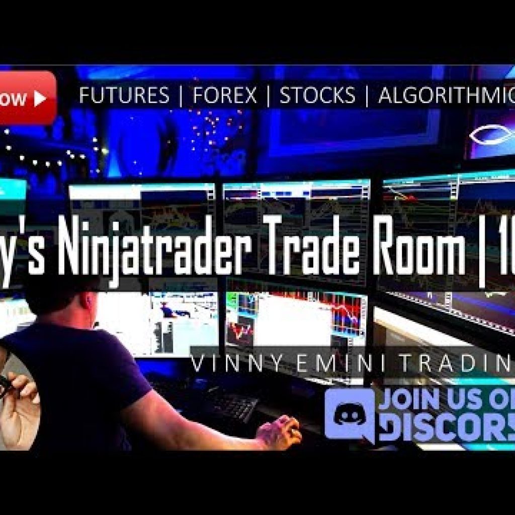 Vinny’s NinjaTrader Trade Room | Algorithmic Investing | Mkt Recap 10/22