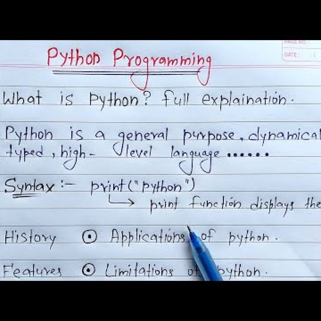 Introduction to Python (Hindi) | What is Python? entire Explanation