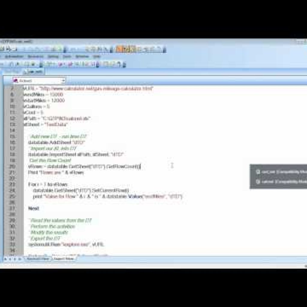 QTP Training Day 09 3 min preview VB Scripting Descriptive Programming Frameworks