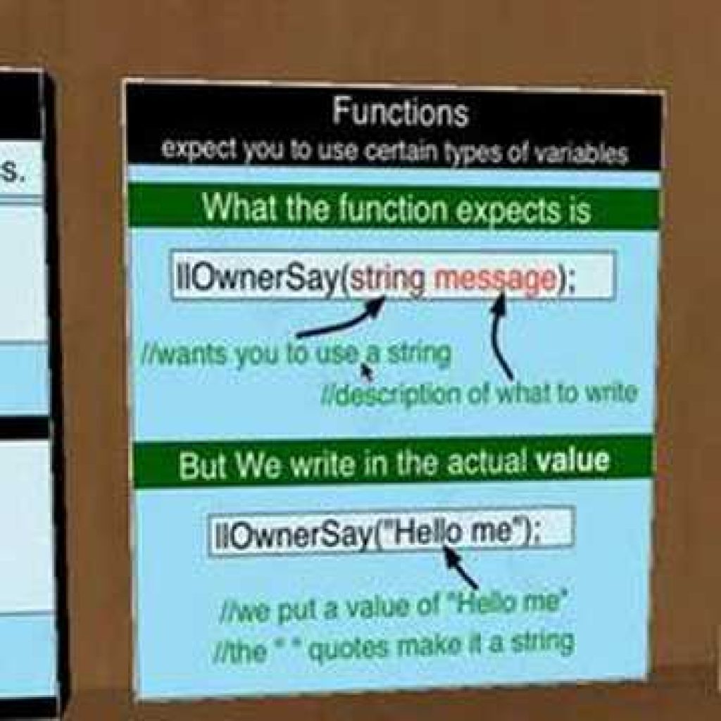 Scripting Tutorial for Second life linden scripting language