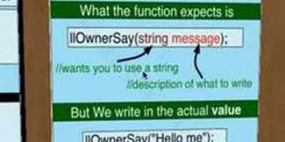 Scripting Tutorial for Second life linden scripting language