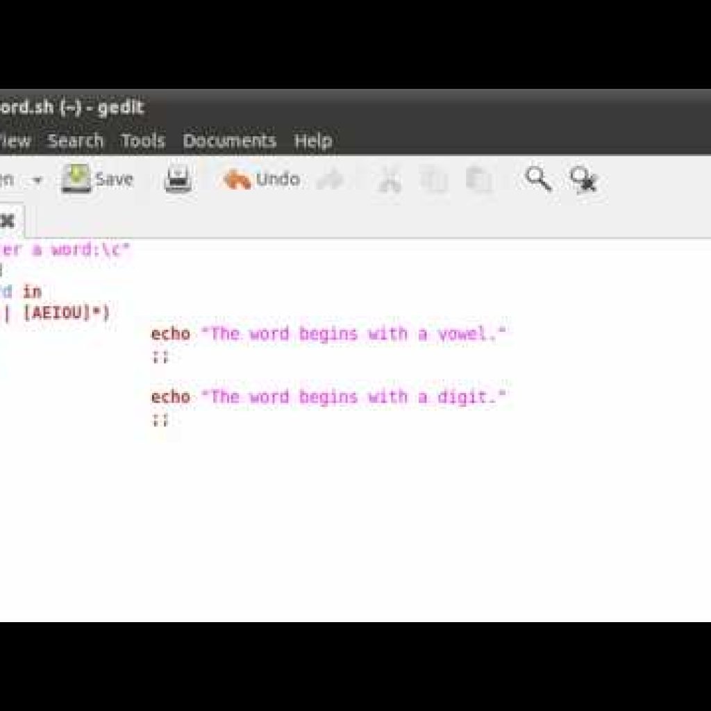 Shell Scripting Tutorial-38: Another Date With ‘case’ Statement