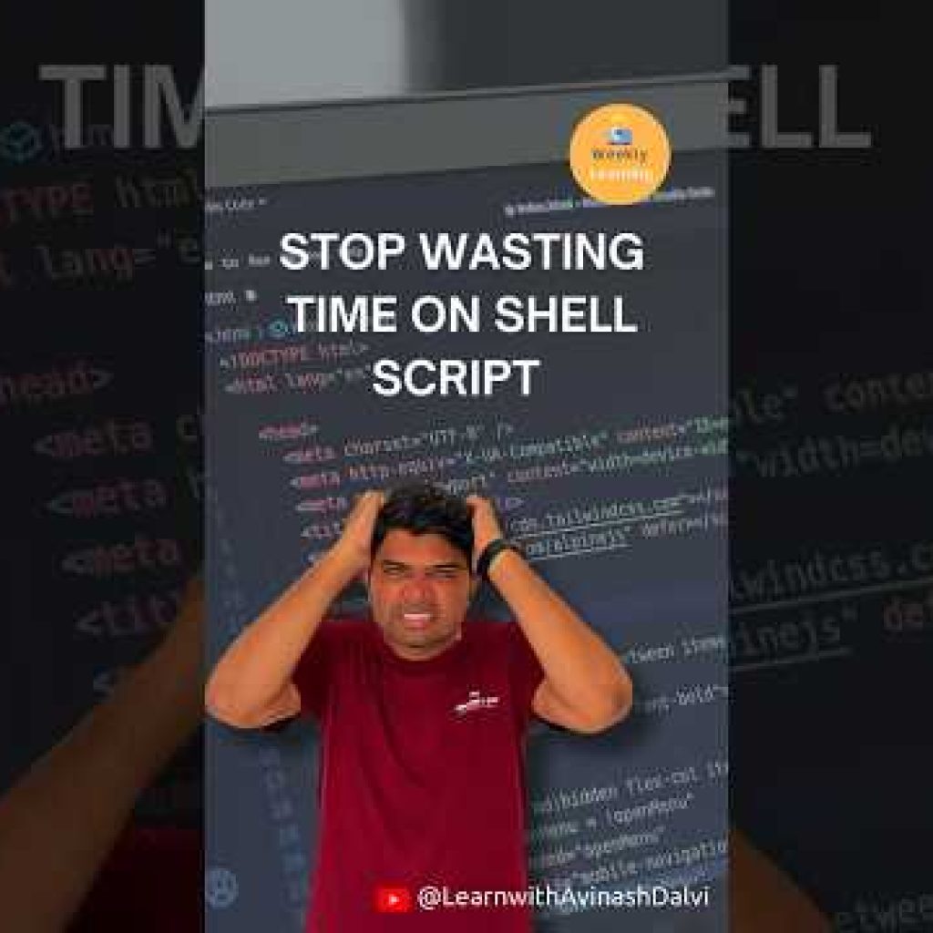 Stop wasting time on shell script – PyInfra #learning #shellscripting #python #pyinfra