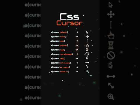 css cursor property | #cssproperties #css #cursor #webdesign #python # ...