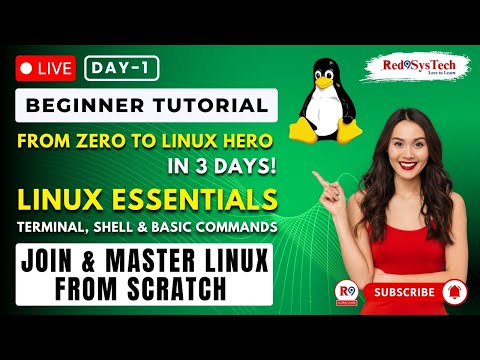 Linux tutorial for beginners 2025 | Linux basics and commands | [2025 ...