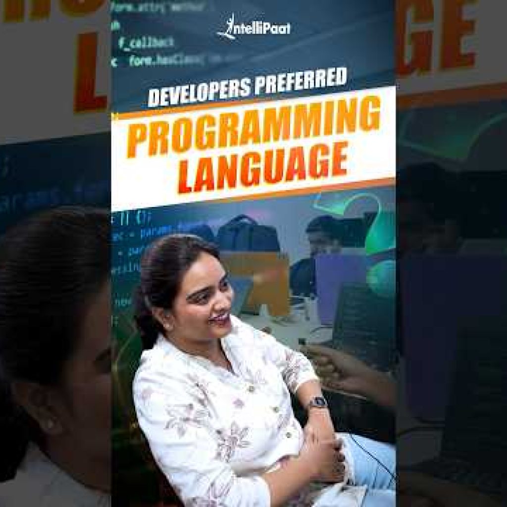 Which Programming Language Do Developers Prefer in 2024? | Intellipaat #Shorts #ProgrammingLanguage
