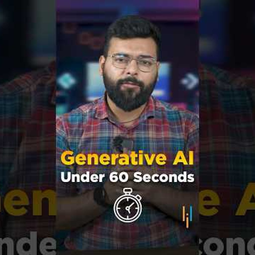 🔥 What is Generative AI ? | Generative AI Explained #Shorts #simplilearn