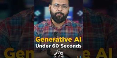 🔥 What is Generative AI ? | Generative AI Explained #Shorts #simplilearn