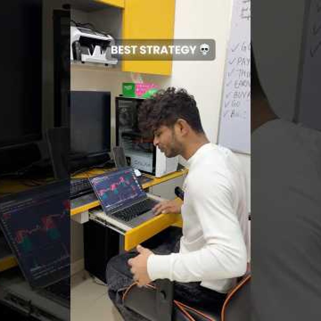 Best Trading Strategy 💀 | Trade with Purab #tradingmemes #shorts