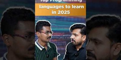 ๐ฅTop 5 Programming Languages to Learn in 2025 for Career Growth #short#simplilearn