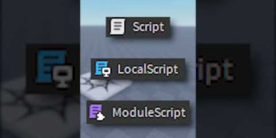 Scripts, Localscripts, and Modulescripts explained in under a MINUTE | Roblox Studio #roblox #lua