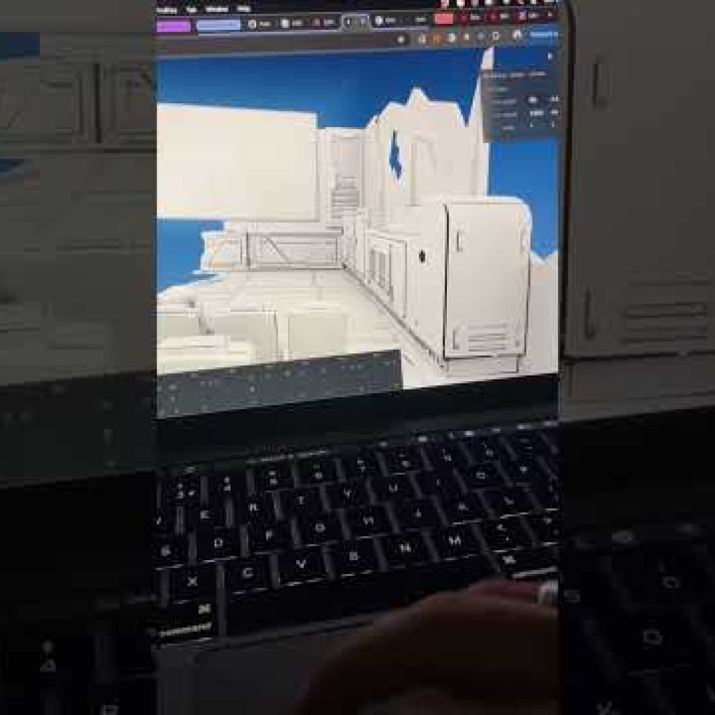My workflow for building 3D websites using threeJS . #threeJS #3dwebsite #creativecoding #reactjs