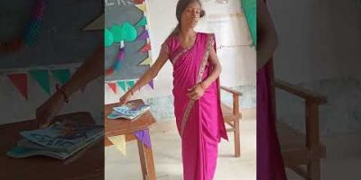 Teacher’s role play by student on the occasion of teacher’s day