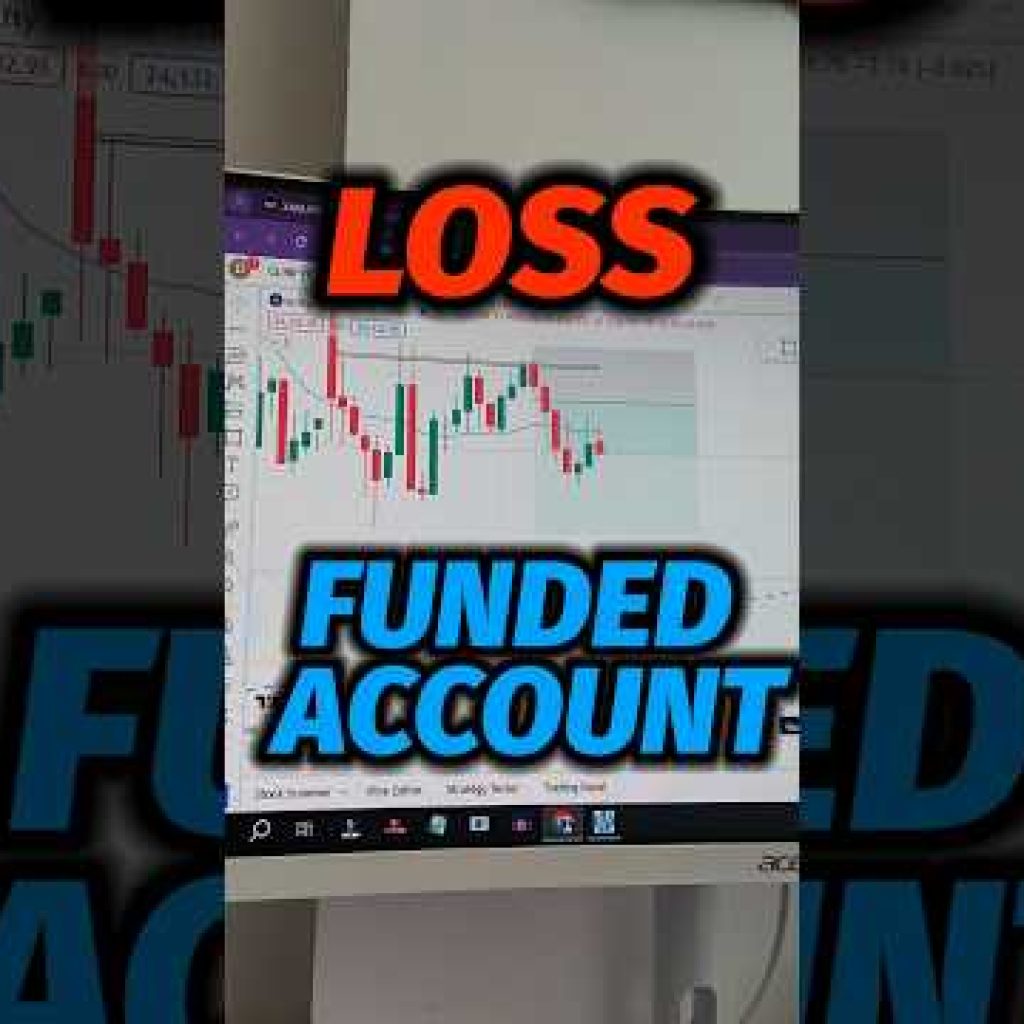 Funded Account Mein LOSS Ho Gya😭|| Funded Account Drawdown|#FundedAccount #ForexTrading #traders