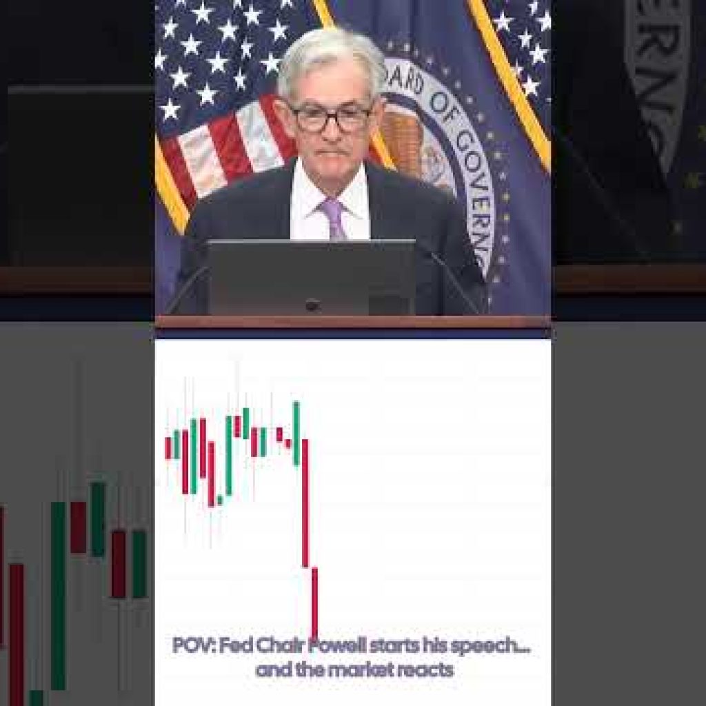 POV: Fed Chair Powell Starts Speaking… and the Market Reacts 📉