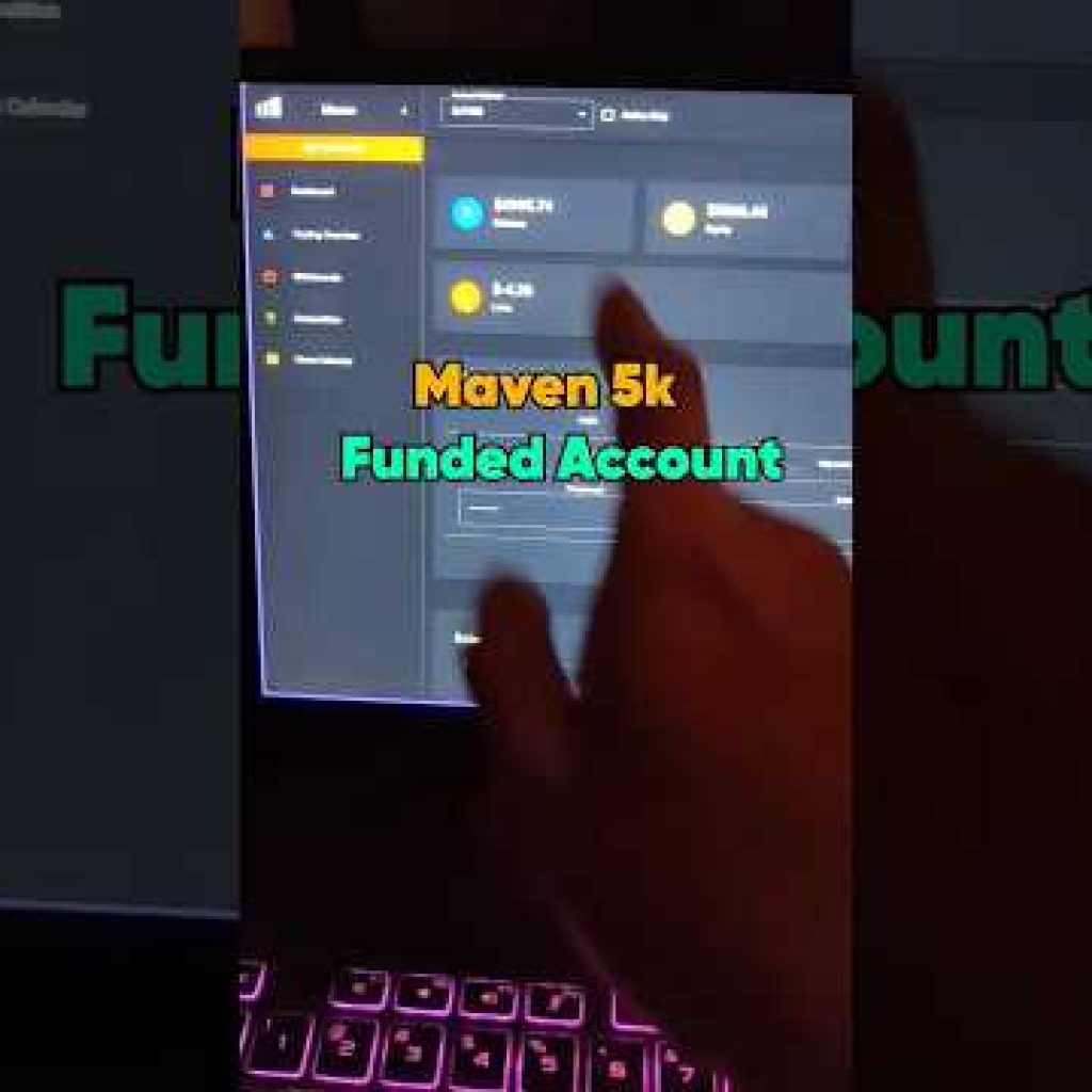 First Trade on $5k Funded Account #forex #maven #propfirm #india