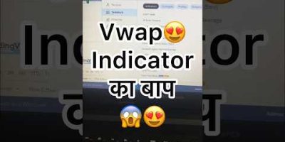 How to use Vwap indicator in intraday trading📈😍 #shorts #technicalanalysis #trading #stockmarket