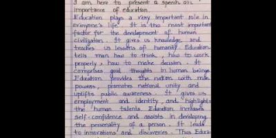 Importance of education l essay on importance of education l speech on importance of education