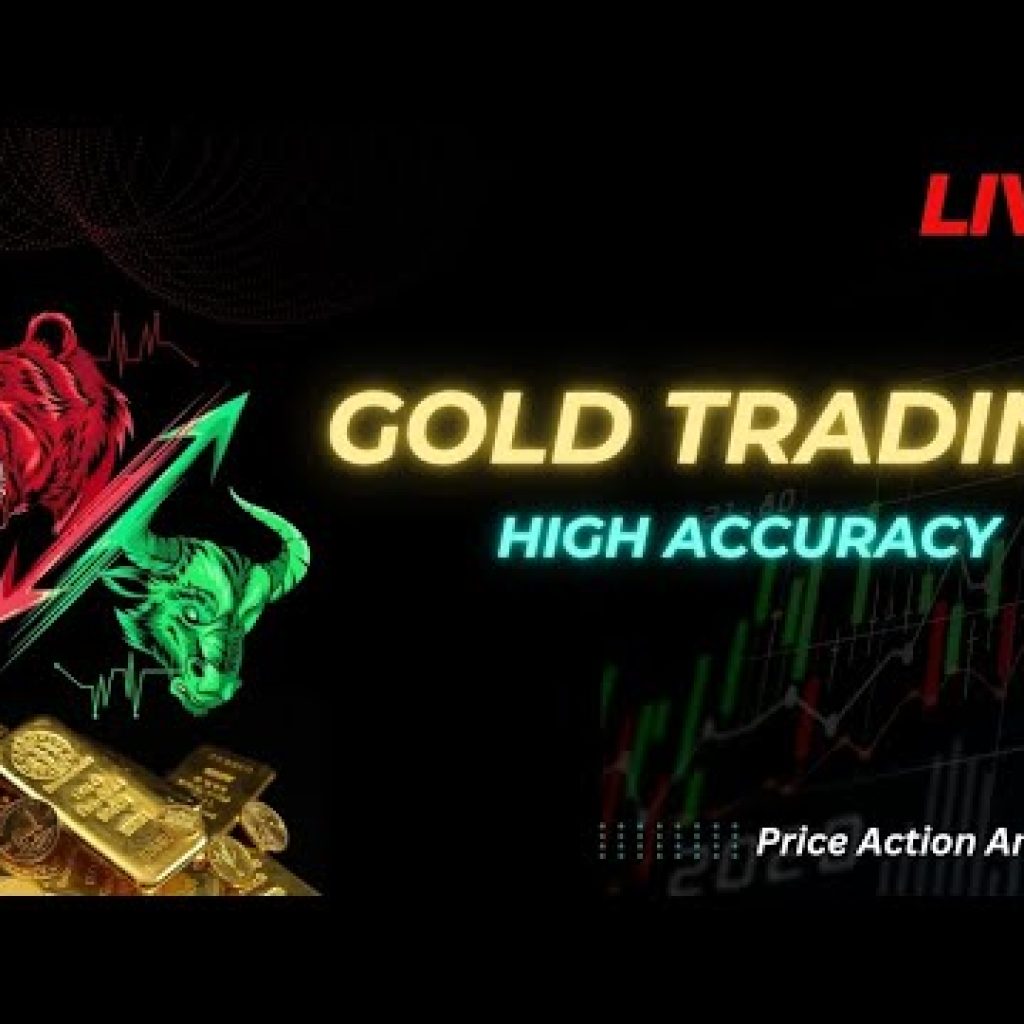 🔴LIVE GOLD DAY TRADING –  XAUUSD price action LIVE SIGNALS