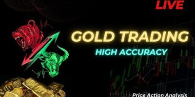 🔴LIVE GOLD DAY TRADING –  XAUUSD price action LIVE SIGNALS