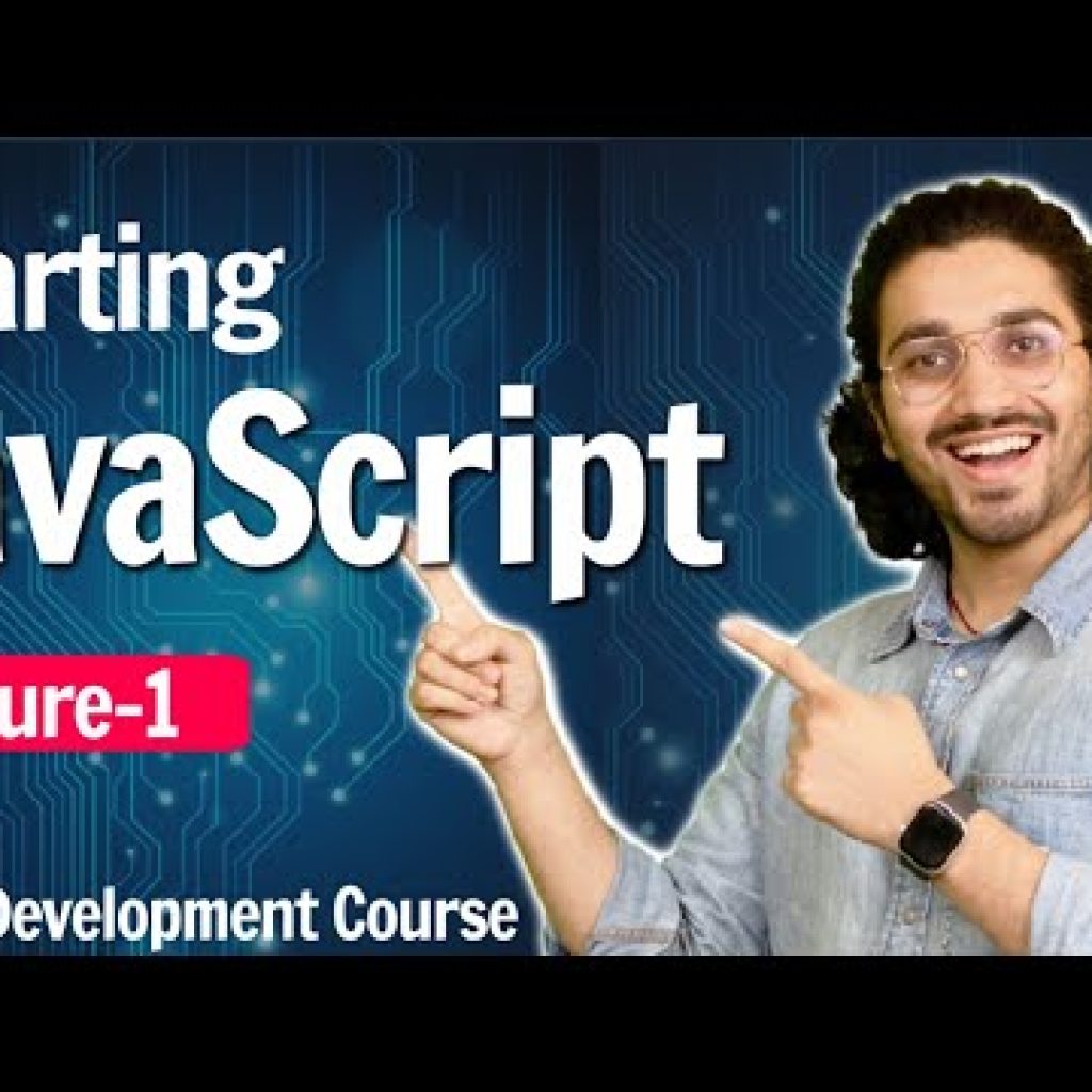 Javascript Introduction | Lecture 1 | Web Development Course