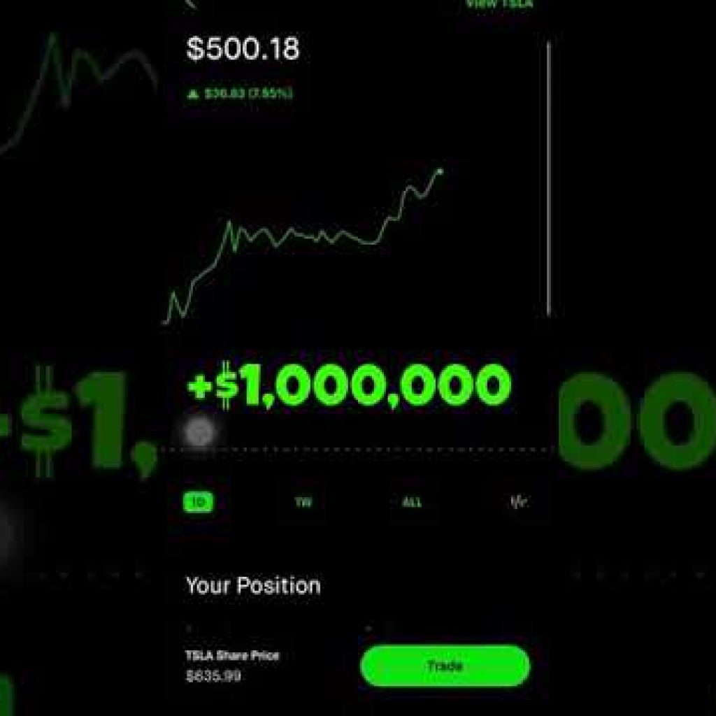 MADE A MILLION OFF $460 ON TESLA ON ROBINHOOD || Wall Street Bets Options Trading