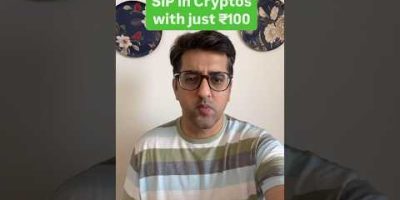SIP IN CRYPTOS WITH JUST₹100?#bitcoin #sip #crypto #investmenttips #financetips #trading #investing
