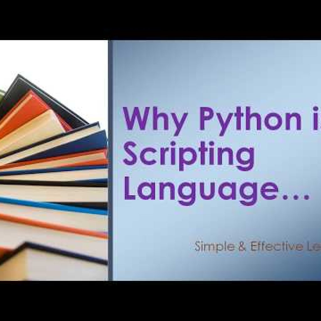 Why Python is Scripting Language || Python is scripting language or programming language
