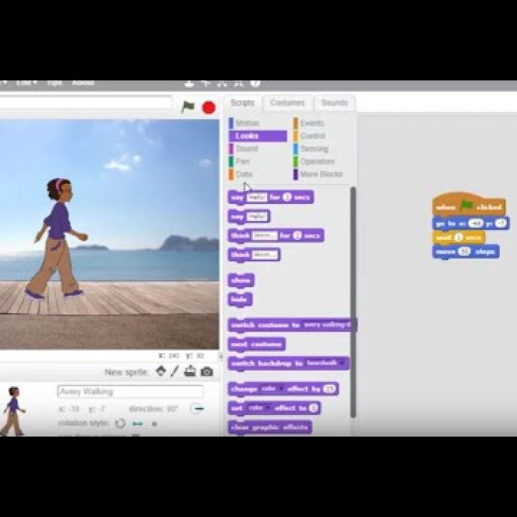 Visual programming – Introduction to Scratch, by Margo Tinawi