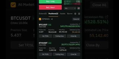 +$200,000 Profit / Bybit Futures Trading 🎯 #crypto #trading #bybit #futures