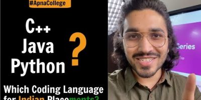 C++, Java or Python? Which language is best for College Placements in India