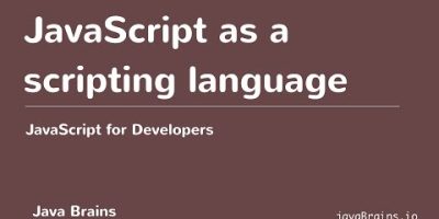 JavaScript for Developers 04 – JavaScript as a scripting language