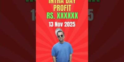 SENSEX Live Trade Thursday || 13 Nov 25 || Tamil #nifty #trading #shortsfeed #shortsviral