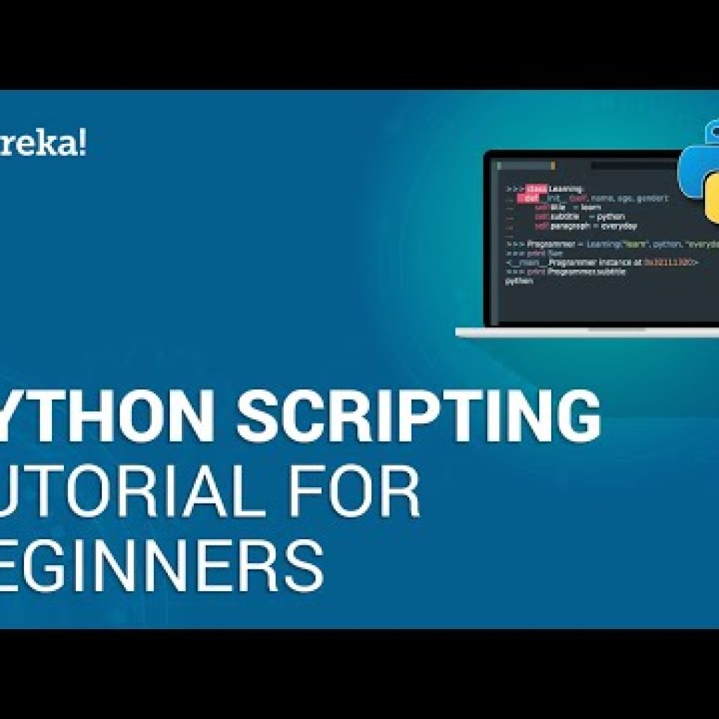 Python Scripting Tutorial for Beginners | Python Tutorial | Python Training | Edureka