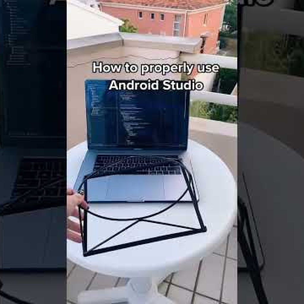 Running Android Studio #android #developer #python #androidstudio #java #fyp #viral