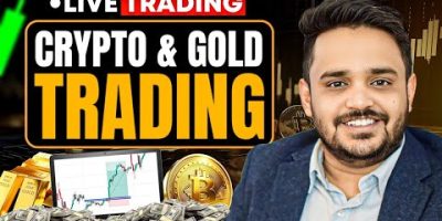 Live Crypto & Gold Analysis and trading || #btc #crypto #gold #forex