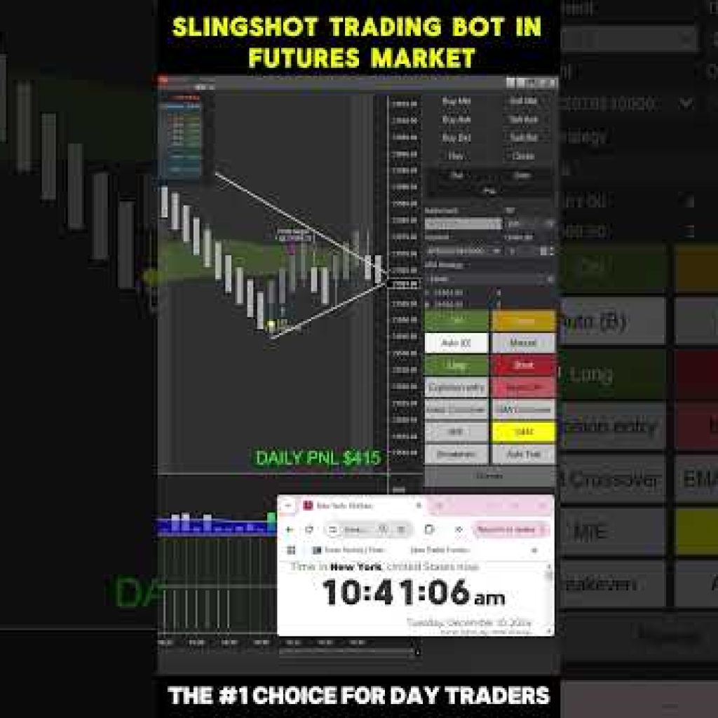 Trade Smarter, Not Harder: Automation Bot Insights #ninjatrader8 #slingshotbot