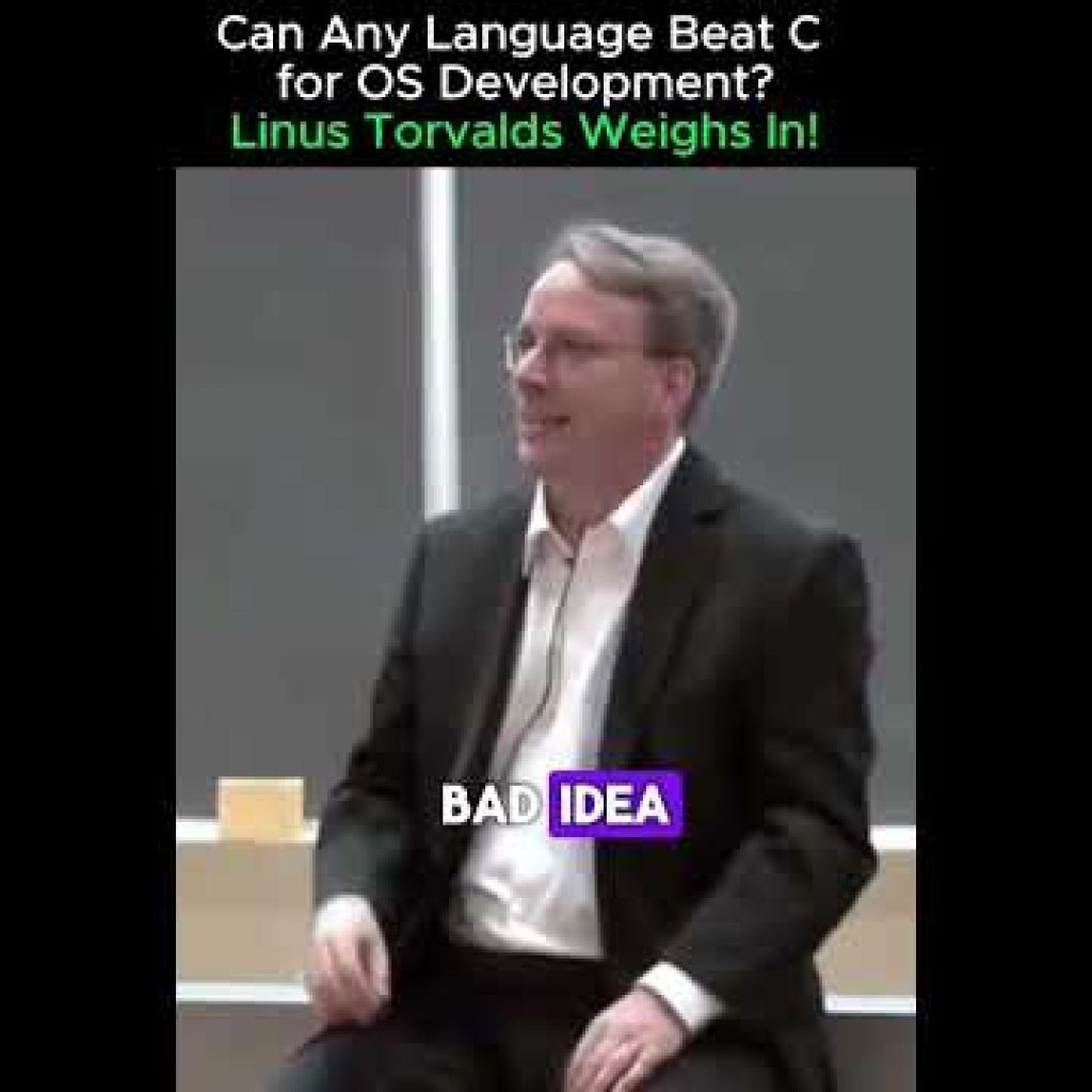 ๐น Linus Torvalds on Programming Languages for OS Development