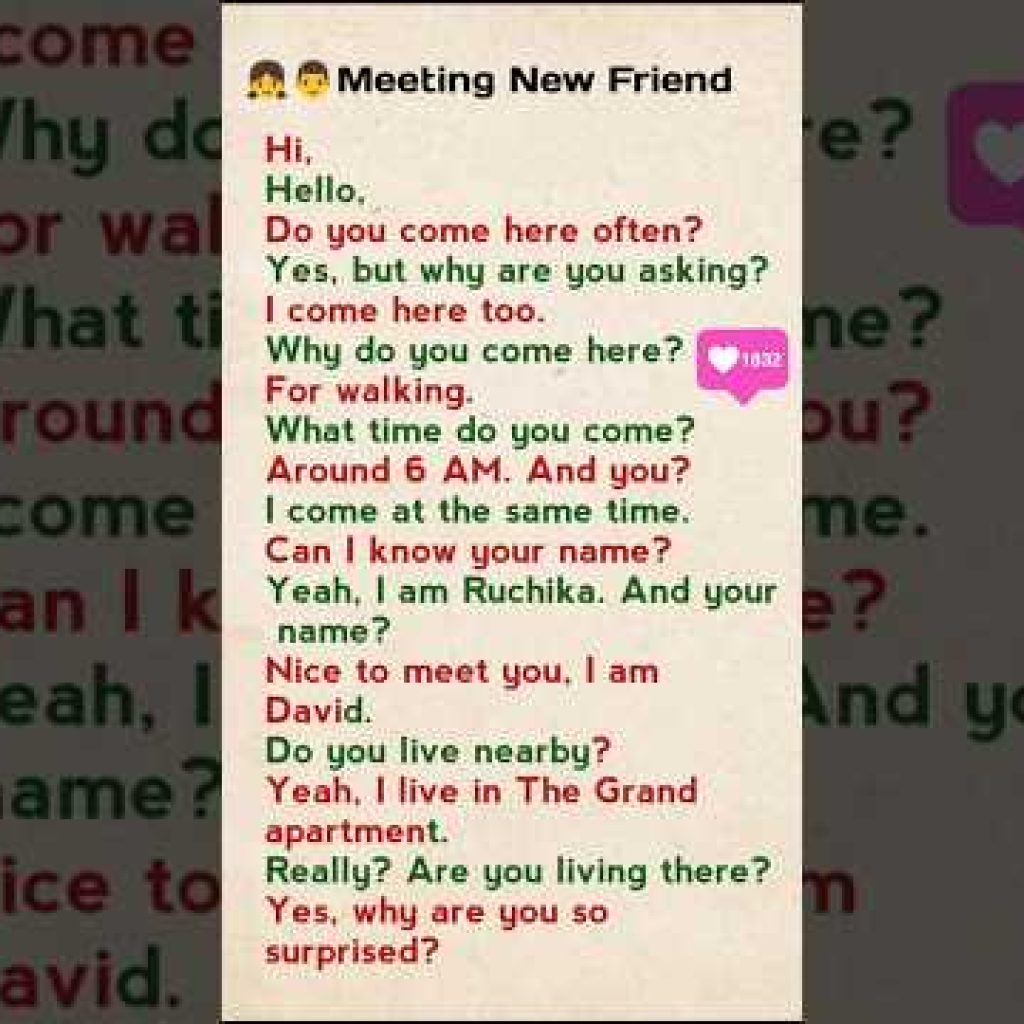 English Conversation Practice #englishconversationpractice