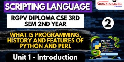 What is Programming? | Scripting Language RGPV Diploma CSE 3rd Sem 2nd Year