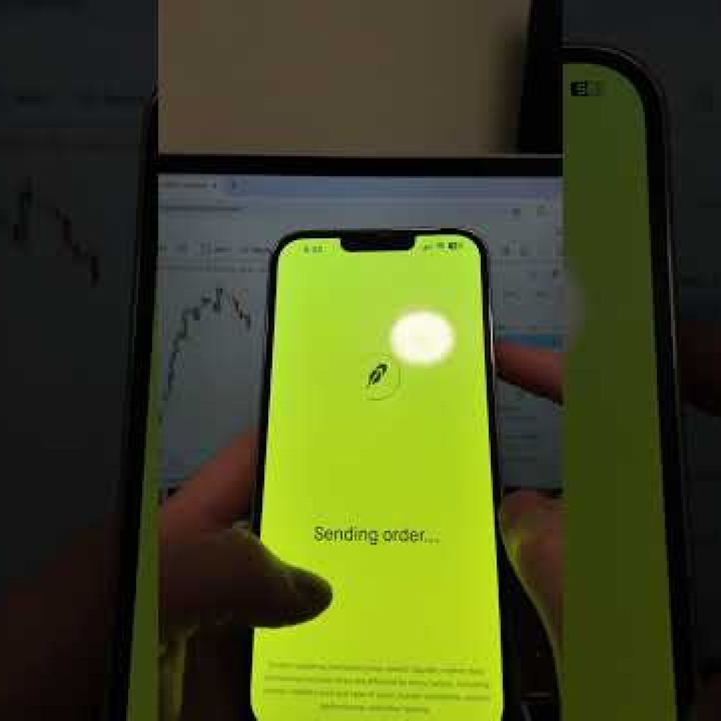 Daytrading on Robinhood For A Quick Scalp! #daytrading #robinhood #stockmarket #stocks #pennystock
