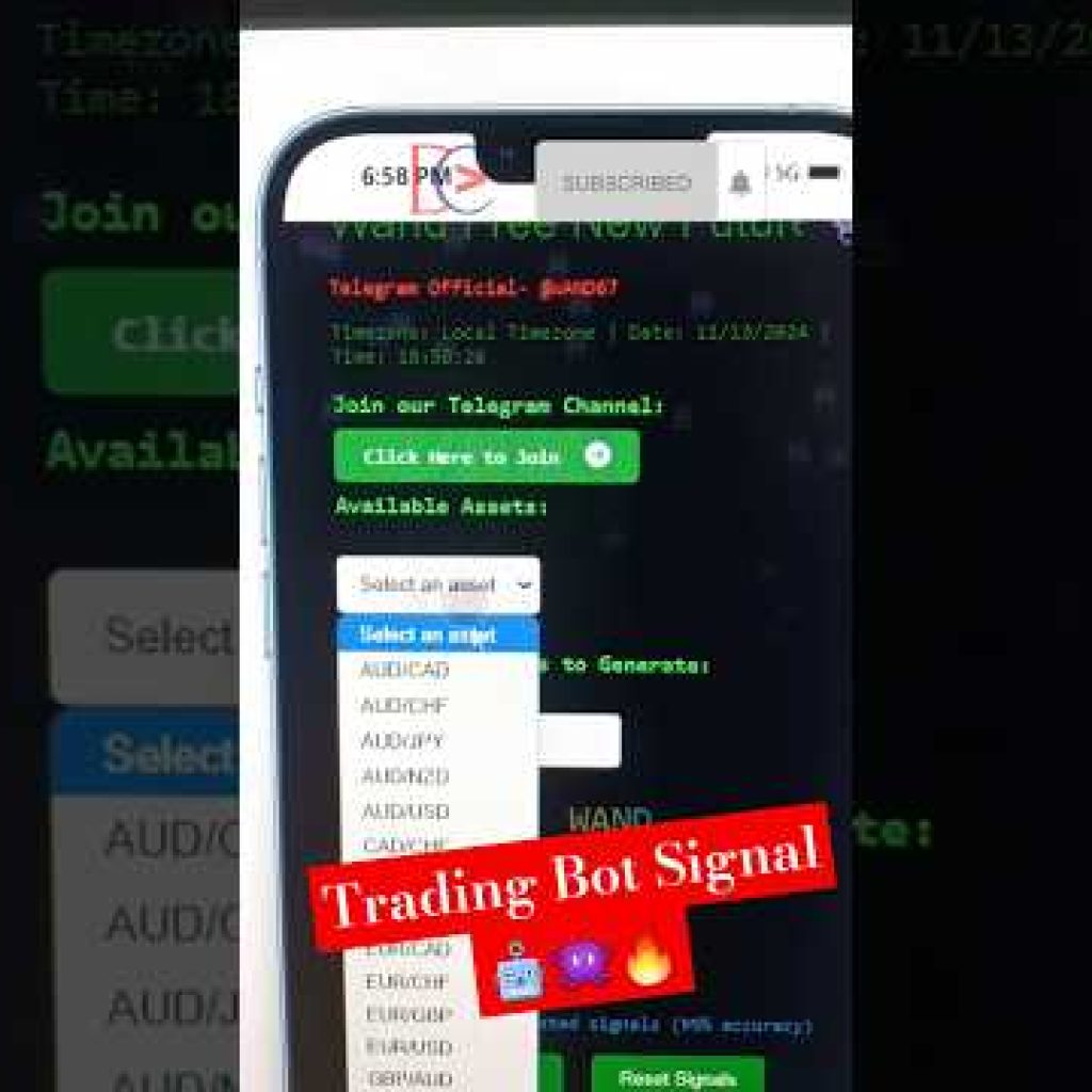 Trading Bot and Signal Bot, Create a Trading Bot, powerful bot🕸 #automobile #rider #love #javascript