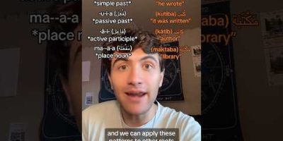 The Awesome Way Arabic Makes Words!