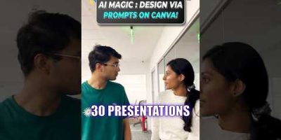 🤔How to Create 30 Presentations Within 30 Minutes? | Canva for Presentations | Intellipaat #Shorts