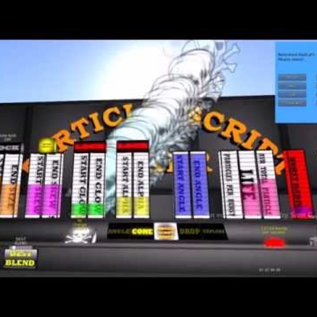 Particle Script maker  -an opensource educational project in LSL