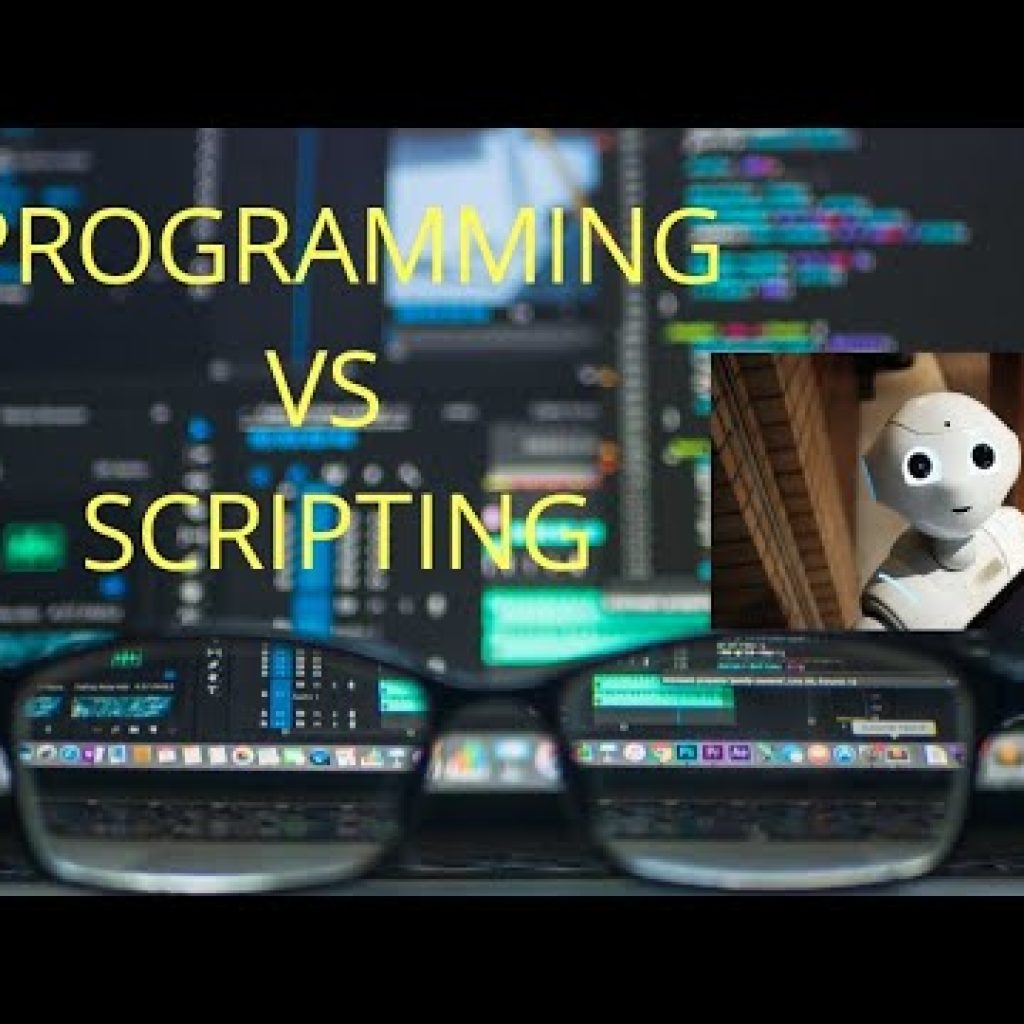 Difference Between Programming and Scripting Languages -Part1