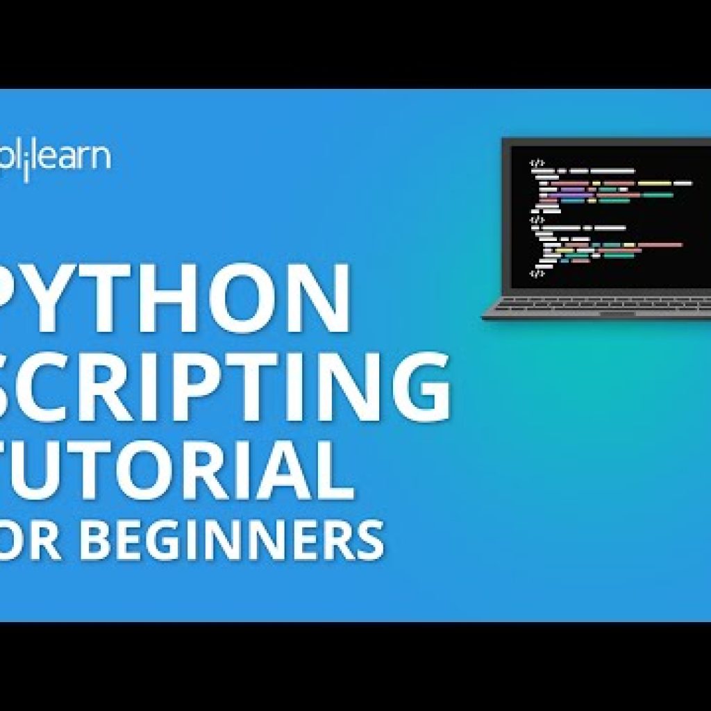 Python Scripting Tutorial For Beginners | Python Tutorial | Python Programming | Simplilearn