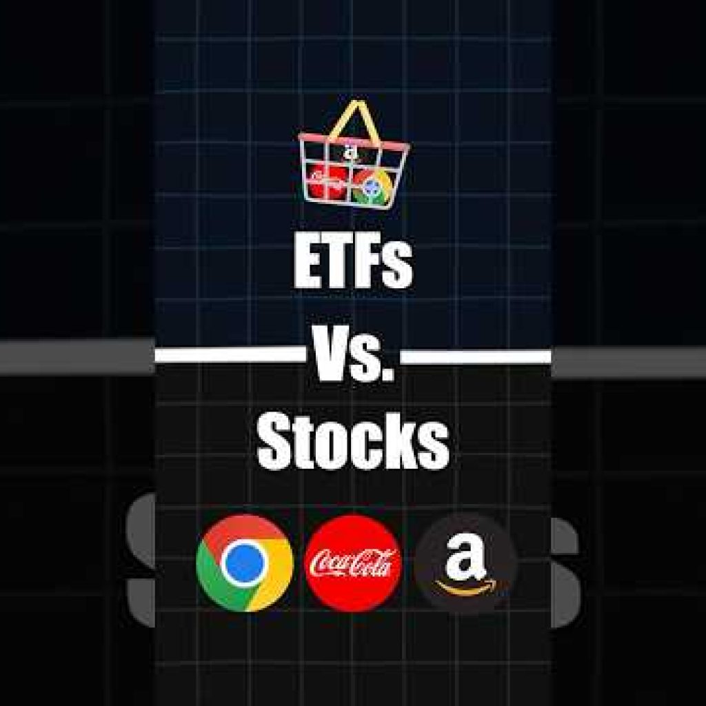 ETFs vs. Stocks EXPLAINED In 30 Seconds #finance