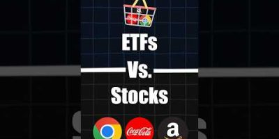 ETFs vs. Stocks EXPLAINED In 30 Seconds #finance