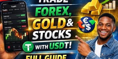 HOW TO TRADE FOREX, GOLD & STOCK ON GATE USING USDT(GATE TRADEFI FULL TUTORIAL )
